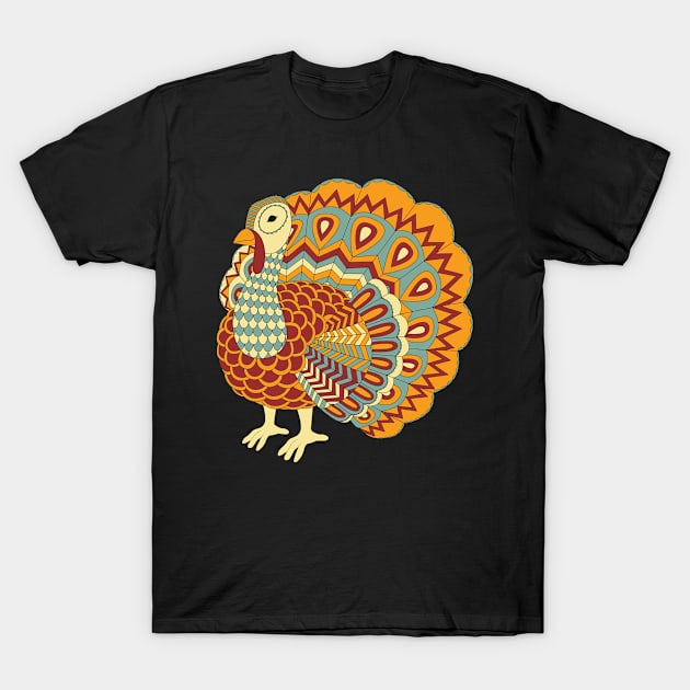 turkey funny gift idea for men women and kids T-Shirt by Smartdoc